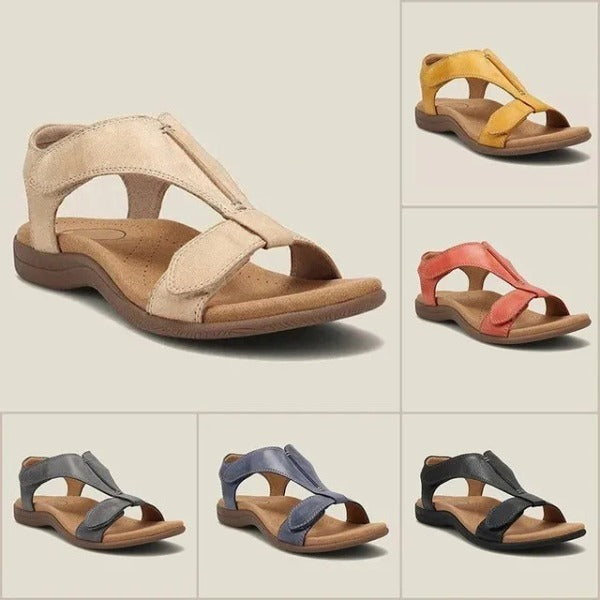 Zapatos ortopédicos FOUNNE® 【🔥50% de descuento hoy🎁】 Las sandalias de verano más populares de Europa👡 | Caminar cómodo y sin dolor | Diseño con soporte para el arco del pie | La elección perfecta para viajar en verano✅