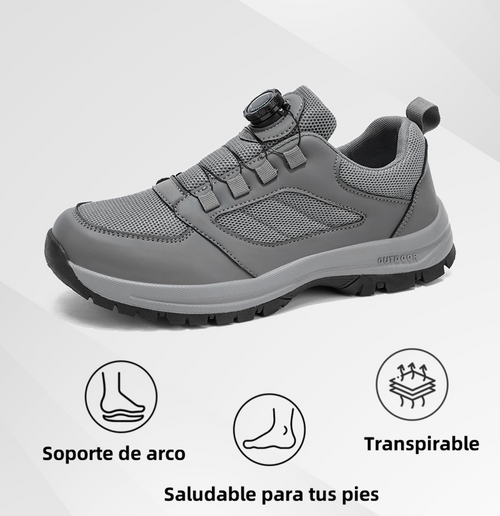 (🔥 -50% DTO) Zapatos de Senderismo Ultraligeros Unisex | Comodidad Total: Soporte Plantar, Antideslizantes y Antibacterianos. ¡Camina sin cansarte!