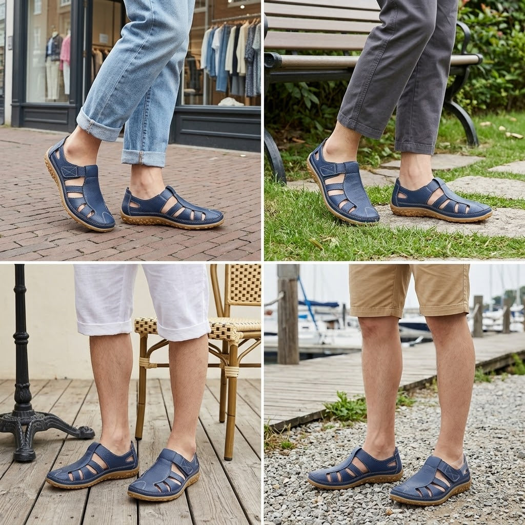 ⏰ ¡Último día! ¡50 % de descuento! ¡No te lo pierdas! ✅️ Sandalias cómodas con soporte para el arco del pie: alivian el dolor de pies y cuentan con un diseño ergonómico.