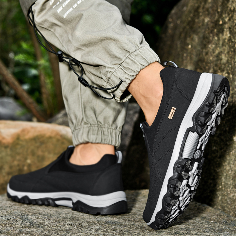 Zapatos ortopédicos de ante cómodos: suaves y cómodos, con una sujeción excelente. Alivian el dolor de pies.