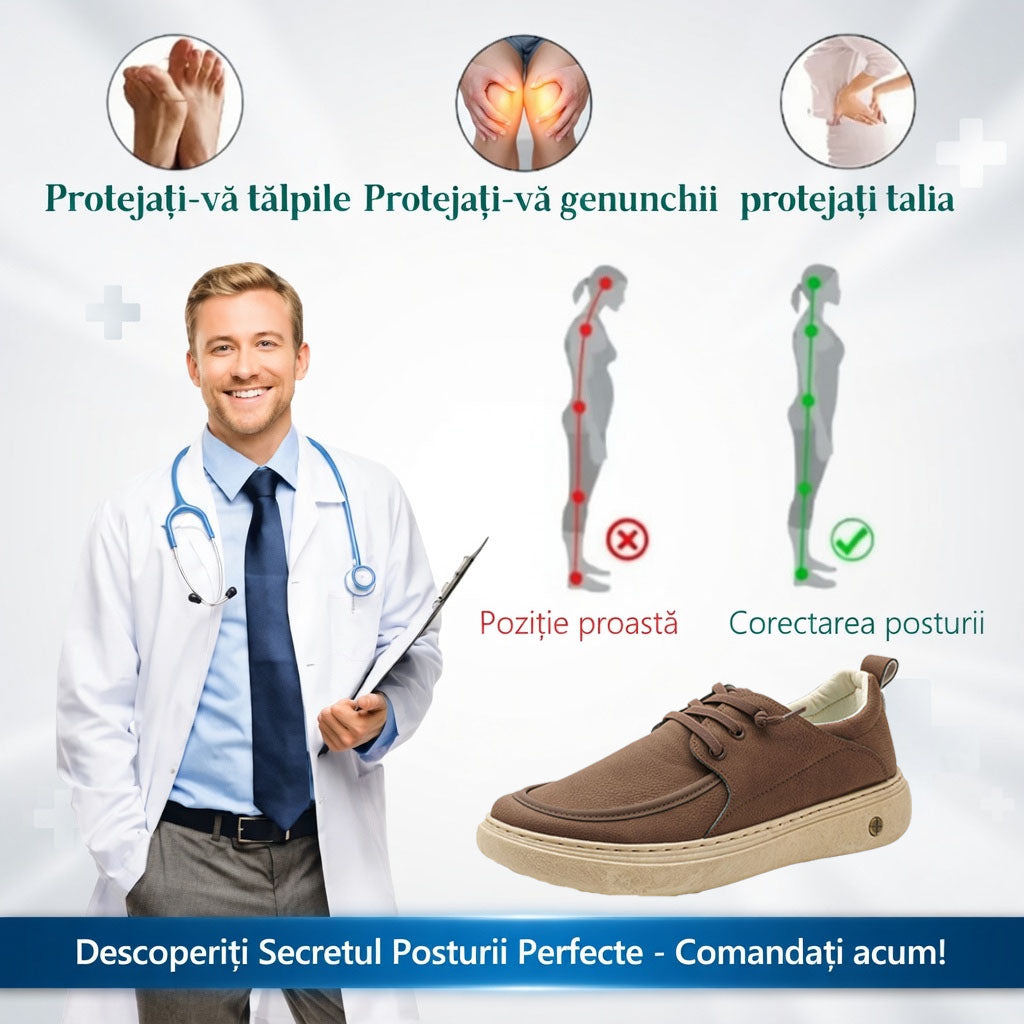 FOUNNE® 【🔥¡Hoy a mitad de precio!⏰】✅ Zapatos ortopédicos de alta calidad 🦶 Nuevo estilo 2026, impermeables y antideslizantes 🔴 Previenen problemas en los pies | Comodidad para caminar todo el día