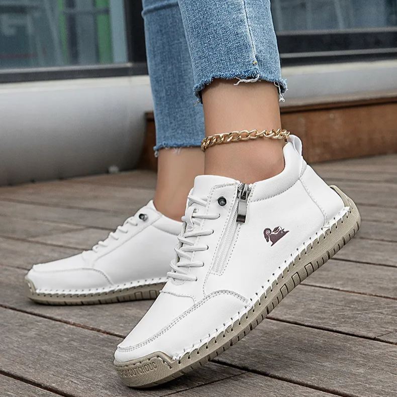 Founne® 【🔥¡Hoy a mitad de precio! ⏰】Comodidad para caminar todo el día | Diseño con soporte para el arco | Súper amortiguación | Alivia el dolor de pies | Impermeable y antideslizante | Corrige la marcha👟