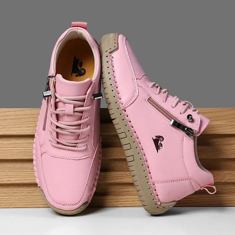 Founne® 【🔥¡Hoy a mitad de precio! ⏰】Comodidad para caminar todo el día | Diseño con soporte para el arco | Súper amortiguación | Alivia el dolor de pies | Impermeable y antideslizante | Corrige la marcha👟
