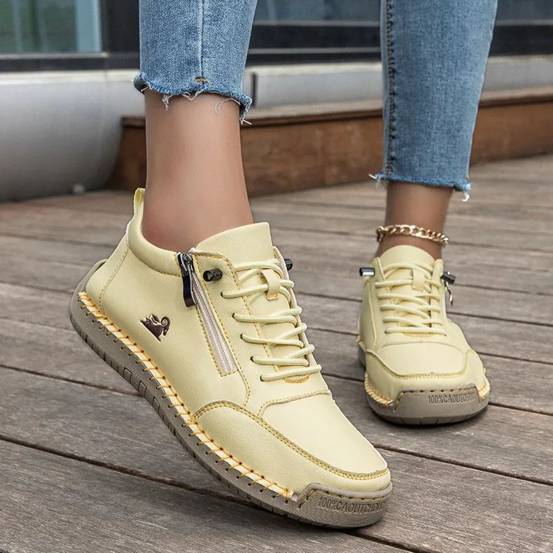 Founne® 【🔥¡Hoy a mitad de precio! ⏰】Comodidad para caminar todo el día | Diseño con soporte para el arco | Súper amortiguación | Alivia el dolor de pies | Impermeable y antideslizante | Corrige la marcha👟