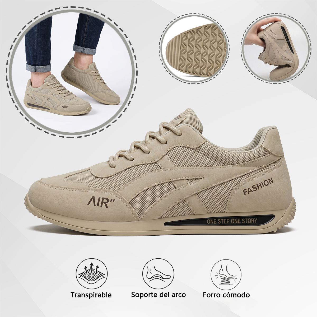 🎉¡Último día! ¡50% de descuento! ✅ Zapatos ortopédicos diseñados específicamente para personas con problemas en los pies, que brindan soporte para el arco plantar y alivian el dolor de espalda, articulaciones y pies.