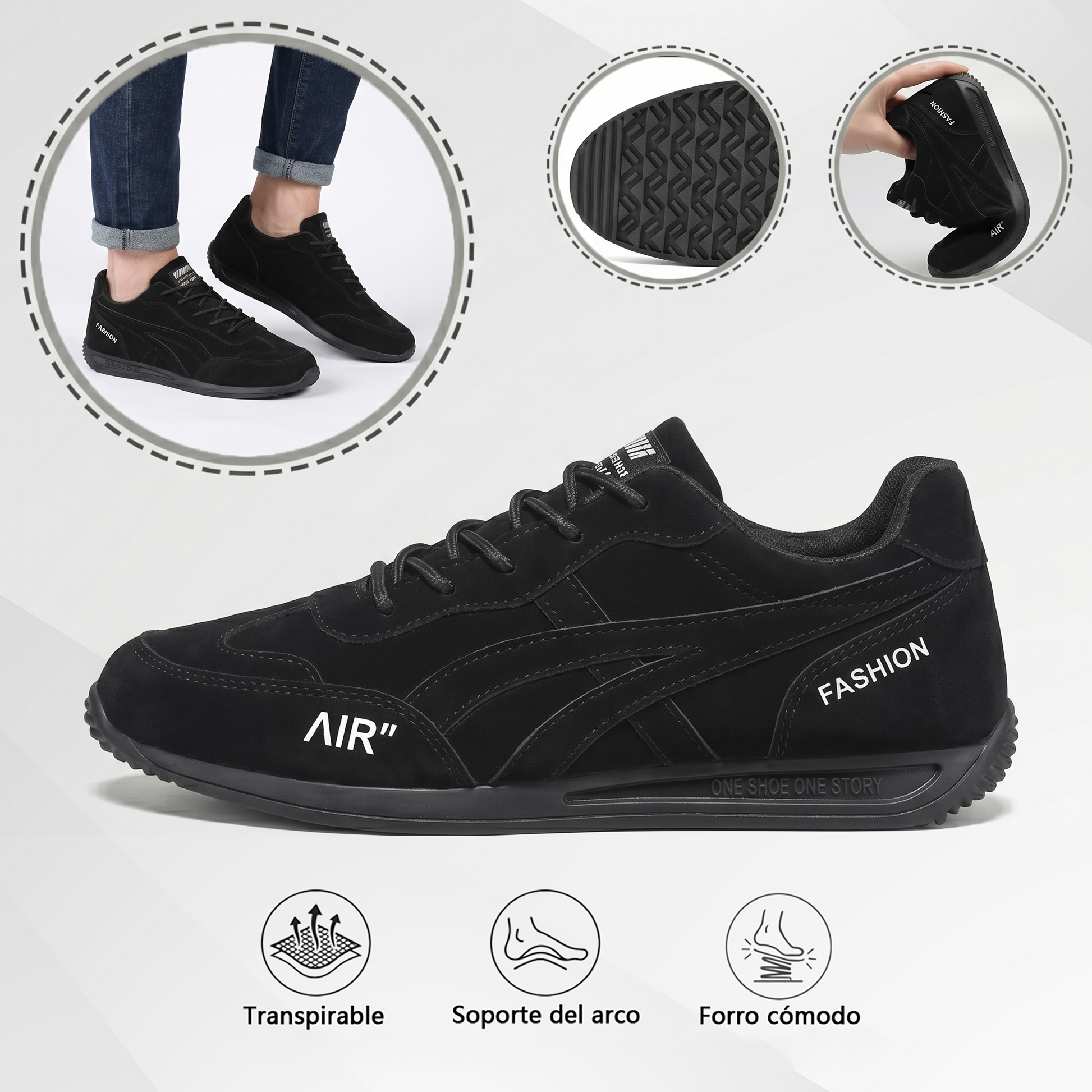 🎉¡Último día! ¡50% de descuento! ✅ Zapatos ortopédicos diseñados específicamente para personas con problemas en los pies, que brindan soporte para el arco plantar y alivian el dolor de espalda, articulaciones y pies.