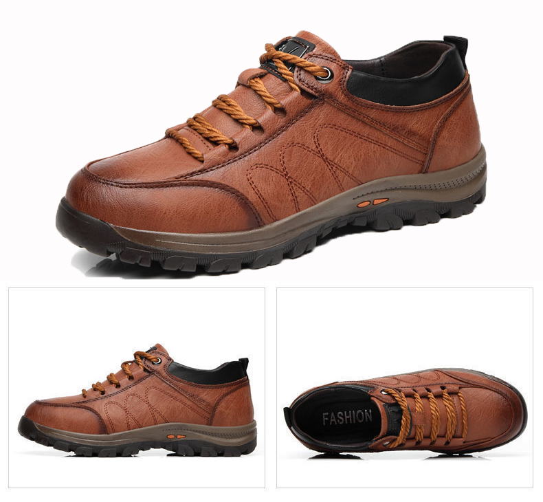 Founne® 【🔥Novedad | Mitad de precio por tiempo limitado⏰】 Zapatos de piel de becerro de alta calidad | Cuero genuino | Impermeables y antideslizantes | Alivian la fatiga del pie | Comodidad inmediata 👟